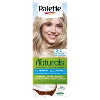   Palette Permanent Naturals Color ápoló krémhajfesték 10-2 (219) szuper hamvasszőke