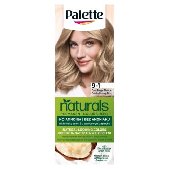   Schwarzkopf Palette Naturals tartós hajfesték 9-1 Hűvös bézsszőke