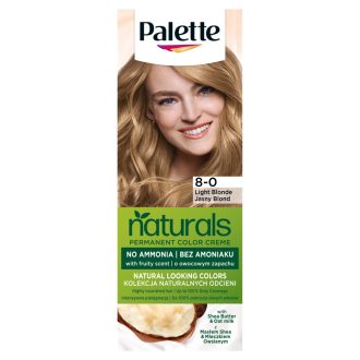   Schwarzkopf Palette Naturals tartós hajfesték 8-0 Világosszőke