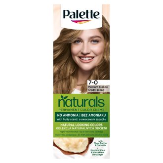   Schwarzkopf Palette Naturals tartós hajfesték 7-0 Középszőke