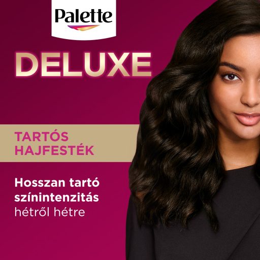 Palette Deluxe 3-0 sötétbarna tartós hajfesték 