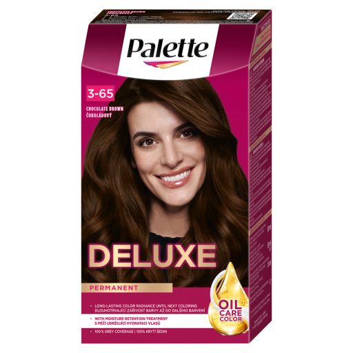 Palette Deluxe 3-65 csokoládé tartós hajfesték