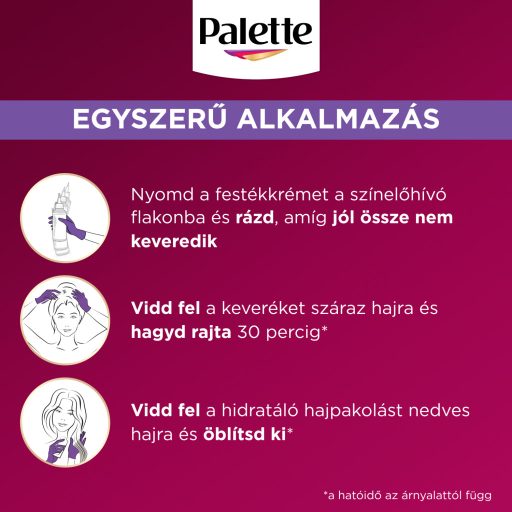 Palette Deluxe 4-99 padlizsán tartós hajfesték