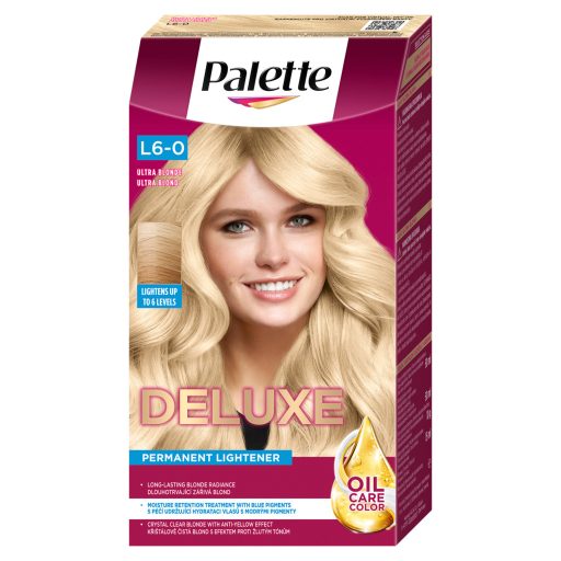 Palette Deluxe L6-0 ultra szőke tartós hajfesték