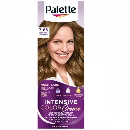 Palette Deluxe intenzív krémhajfesték 7-65 Golden Gloss Cinnamon