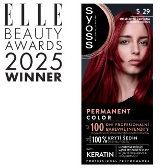 Syoss Color tartós hajfesték 5-29 intenzív vörös