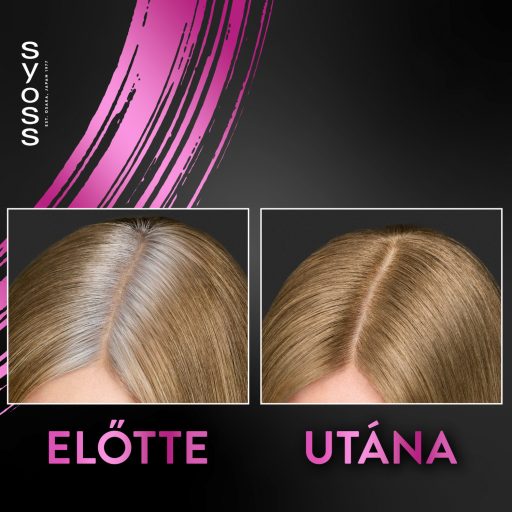 Syoss Root Retoucher ideiglenes lenövés-elfedő spray Sötétszőke 120 ml