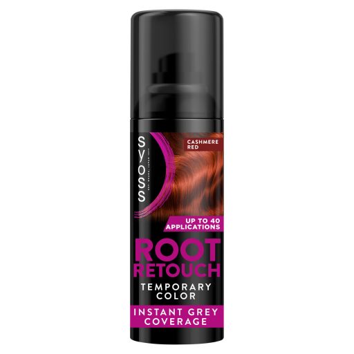 Syoss Root Retoucher ideiglenes lenövés-elfedő spray Kasmír Vörös 120 ml