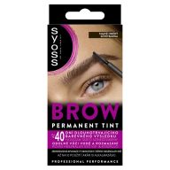 Syoss Brow Tint tartós szemöldökfesték Sötétbarna