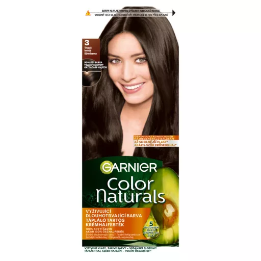 Garnier Color Naturals Tartós hajfesték 3 .0 Sötétbarna