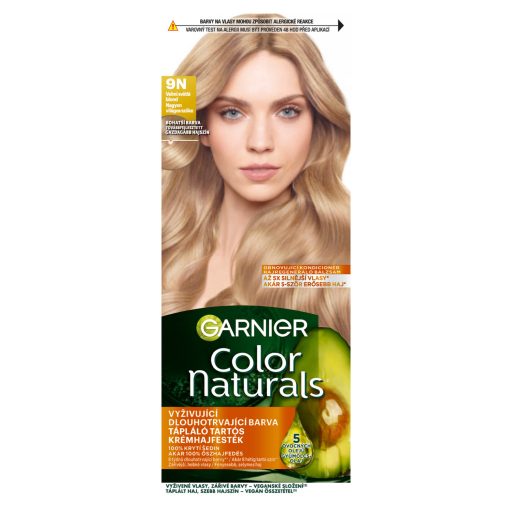 Garnier Color Naturals tartós krémhajfesték 9N Nagyon világosszőke