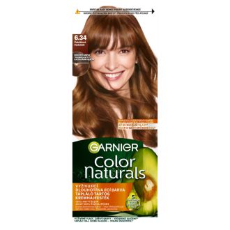   Garnier Color Naturals Tartós hajfesték 6 ,34 Csokoládé, 60 +40 +12 ml
