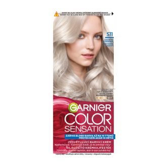   Garnier Color Sensation Tartós hajfesték S11 Ragyogó ezüst