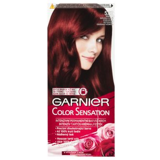   Garnier Color Sensation Tartós hajfesték 5 .62 Intenzív Gránátvörös