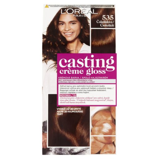 L'Oréal Paris Casting Créme Gloss hajszínező 535 Csokoládé 48 +72 +60 ml