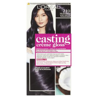   L'Oréal Paris Casting Créme Gloss hajszínező 210 Kékesfekete 48 +72 +60 ml