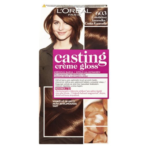 Casting Créme Gloss hajfesték 603 Csokis Karamell