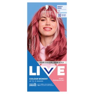   Schwarzkopf Live 12-15 hajmosásig tartó hajszínező 025 Füstös rózsa