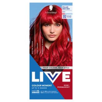 Schwarzkopf Live hajszínező 092 Lángoló vörös
