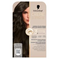   Schwarzkopf Creme Supreme tartós hajfesték 5-1 hűvös világosbarna