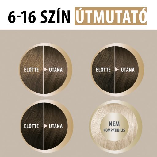 Schwarzkopf Creme Supreme tartós hajfesték 6-16 hűvös hamvas sötétszőke