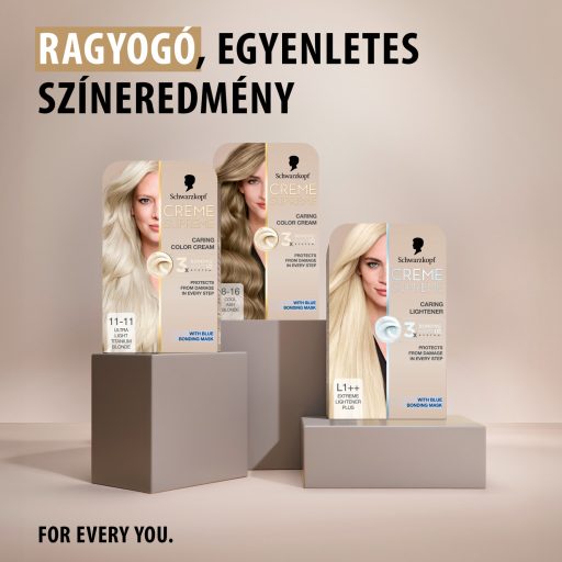 Schwarzkopf Creme Supreme tartós hajfesték 11-11 hűvös ultra világosszőke