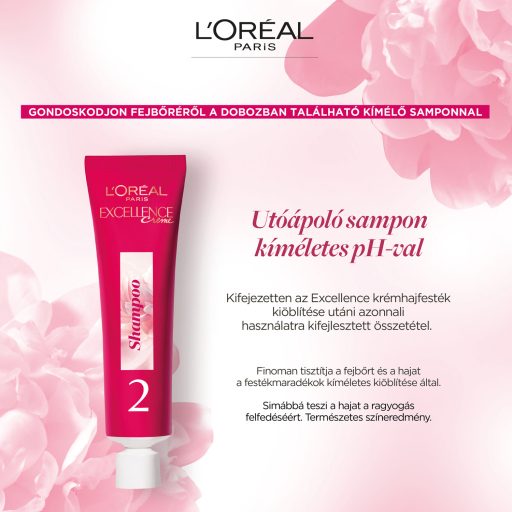 L'Oreal Paris Excellence Creme hajfesték hármas ápolással 6.41 Mogyoró
