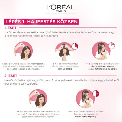 L'Oreal Paris Excellence Creme hajfesték hármas ápolással 6.41 Mogyoró