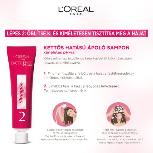 L'Oréal Paris Excellence Cool Creme hajfesték hármas ápolással 7.11 Extra hamvas szőke