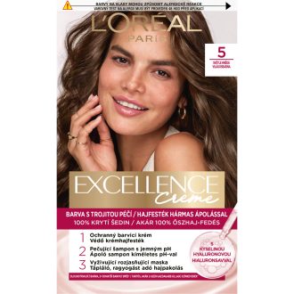 L'Oreal Excellence hajfesték 5 Világosbarna