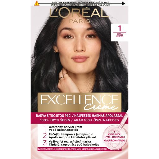 L'Oreal Excellence hajfesték 1 Fekete