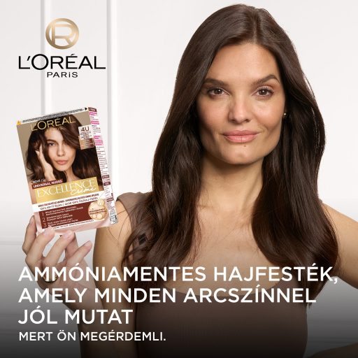 L'Oreal Excellence hajfesték Nude 6U Sötétszőke