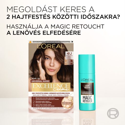 L'Oreal Excellence hajfesték Nude 6U Sötétszőke