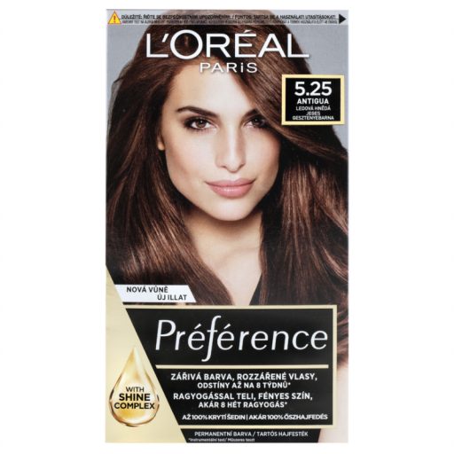 L'Oréal Paris Preference hajfesték 5.25 Jeges Gesztenyebarna