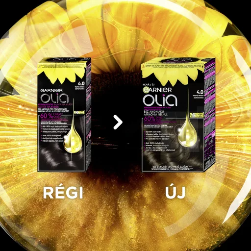 Garnier Olia tartós hajfesték 3.16 Mélylila