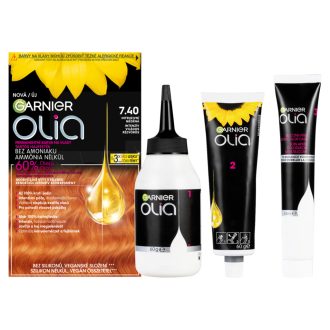 Olia Tartós Hajfesték 7.40 Intenzív Világos Rézvörös