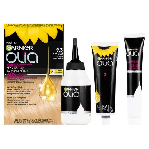 Garnier Olia Tartós Hajfesték 9.3 Világos Aranyszőke