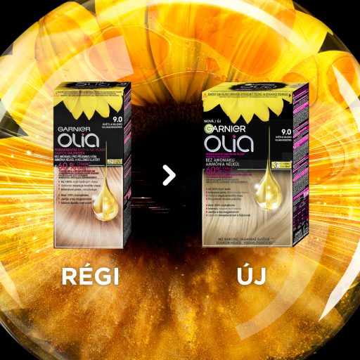 Garnier Olia Tartós Hajfesték 9.3 Világos Aranyszőke