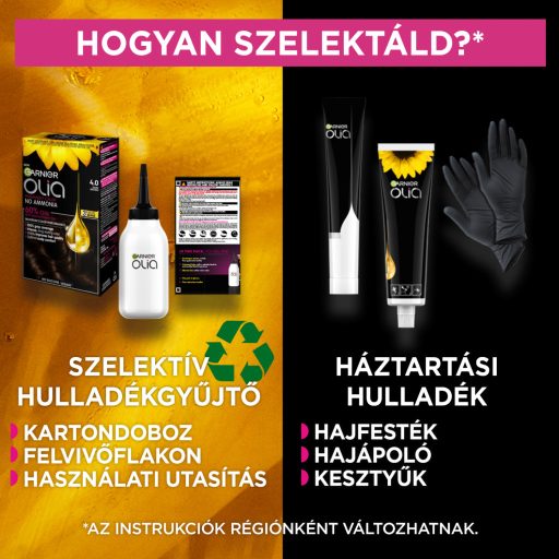 Garnier Olia Tartós Hajfesték 9.3 Világos Aranyszőke
