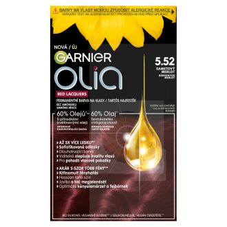 Garnier Olia tartós hajfesték 5.52 bársonyos merlot