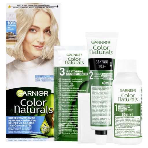 Garnier Color Naturals tartós hajfesték 101+ jeges platinaszőke