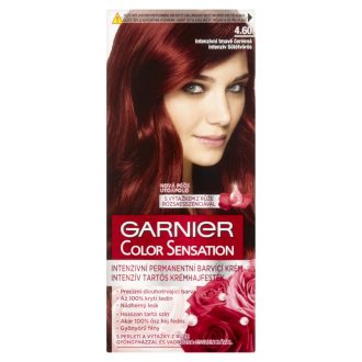   Garnier Color Sensation Tartós hajfesték 4 .60 Intenzív Sötétvörös