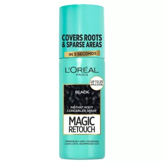   L'Oréal Paris Magic Retouch Hajtőszínező spray Fekete 75 ml