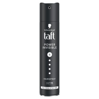 Taft Power Invisible hajlakk minden hajtípusra 250 ml