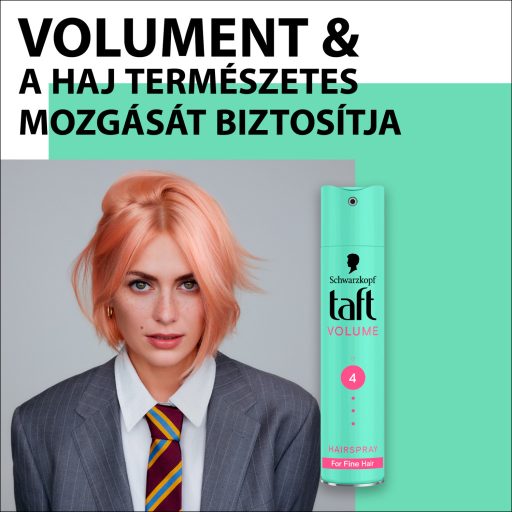 Taft Volume hajlakk vékonyszálú hajra 250 ml