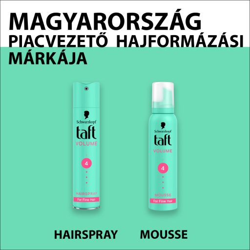 Taft Volume hajlakk vékonyszálú hajra 250 ml