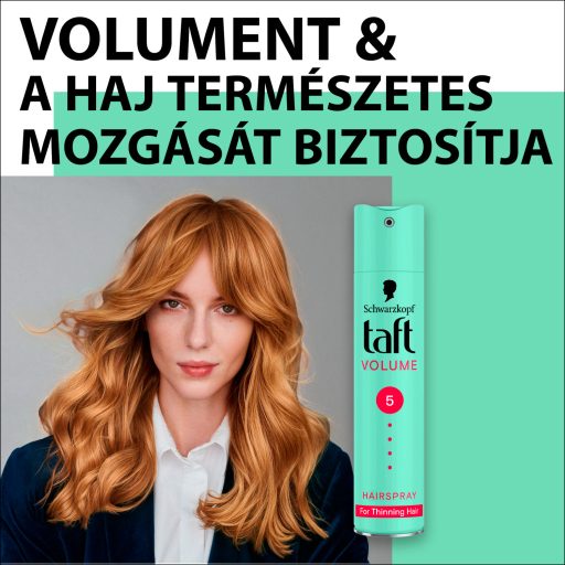 Taft Volume hajlakk vékonyszálú hajra 250 ml