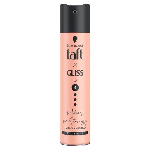 Taft X Gliss Holding me Strongly ápoló hajlakk minden hajtípusra 250 ml