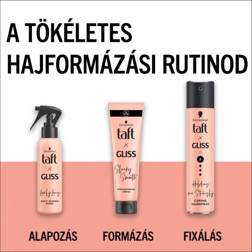 Taft x Gliss Holding Me Strongly ápoló hajlakk minden hajtípusra 250 ml