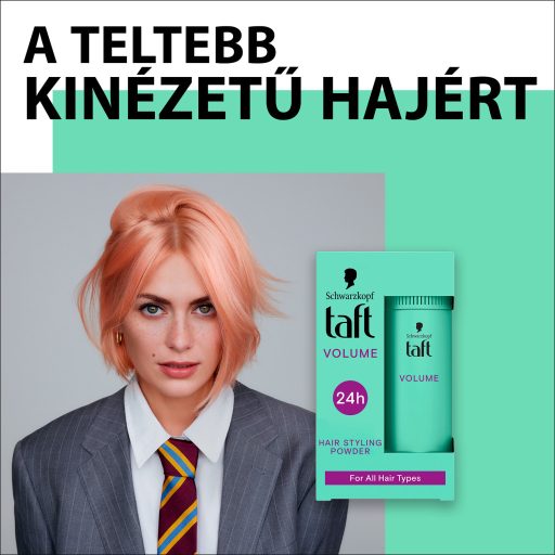 Taft Volume hajformázó por minden hajtípusra 10 g